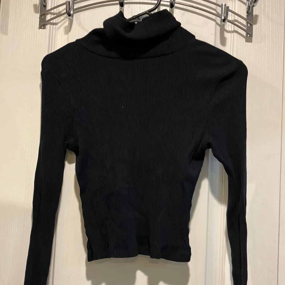 Black turtleneck